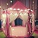 otmake Princess Tent Girls Play Tent with Cute Star Light String , Large Kids Play Tent for Children indoor and outdoor games