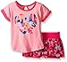 adidas Baby Girls' Top and Skort Set, Pink Glow, 9 Months