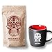 Killer Coffee Ground + Black Killer Mug - 16 Oz Really Strong Coffee