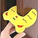 The Wolf Moon® Children Safety No Finger Pinch Foam Door Stopper. Colorful Cartoon Animal Cushion - Ramdom Bundled Baby Child Kid Cushiony Finger Hand Safety, Curve Shaped Door Stop Guard 5 PCS Set