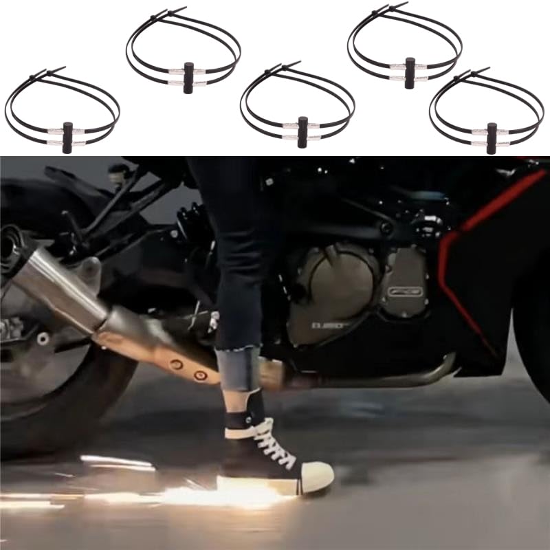 YYZGGLING Outdoor Spark Stone Skateboard, Wind Fire Wheel Bicycle Foot Brake, Spark Ground Grinding Motorcycle Sole Spark Spark Spark Stone Set (2)