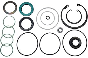 Power Steering Seals - Precision Fit Power Steering Gearbox Seal Kit | O-Ring And Sealing Kit for Jeep Wrangler 2007-2018 4-door| Complete Steering Parts Seal Replacement