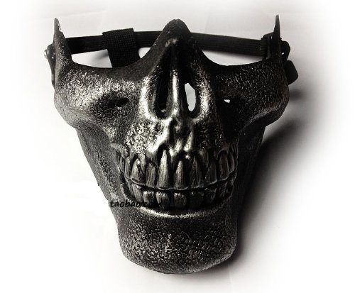 The! Lower skirt Cal mask Sabage / survival game / cosplay / event half mask black Tsu Oh fear (japan import)