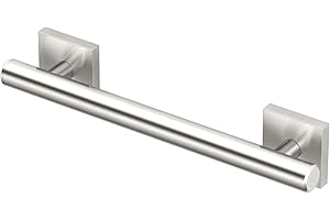 Gatco 950 Elevate, Grab Bar, 12”, Satin Nickel