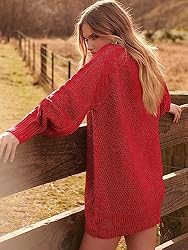 ANRABESS Women's Loose Crewneck Oversize Sweater