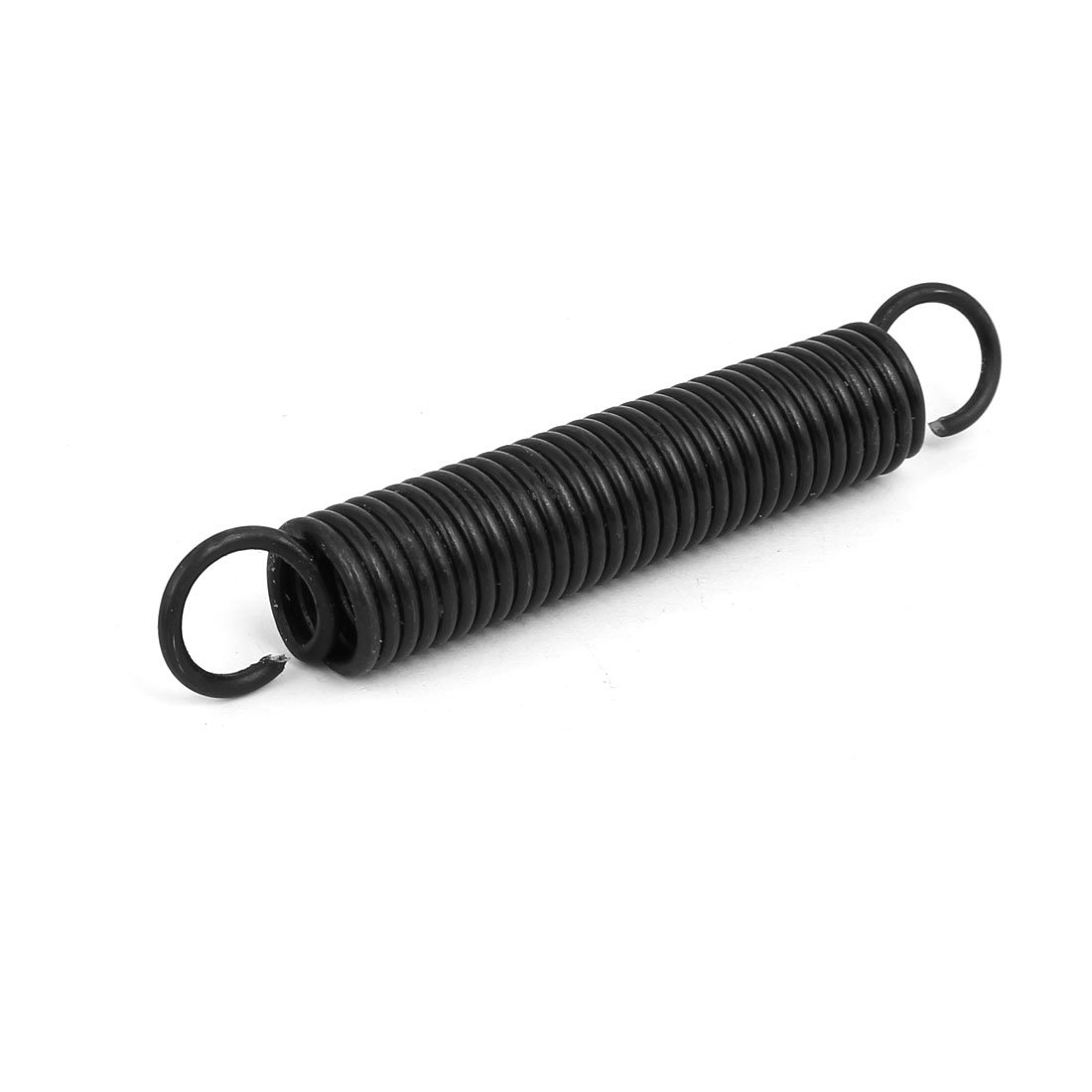 Sourcingmap Extension Spring - 2.5mm Wire Dia, 18mm OD, 115mm Free Length Spring Steel Small Dual Hook Tension Spring