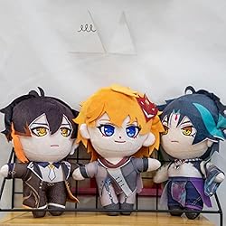 Genshin Impact Plush Toys,8.7" Anime Xiao Stuffed