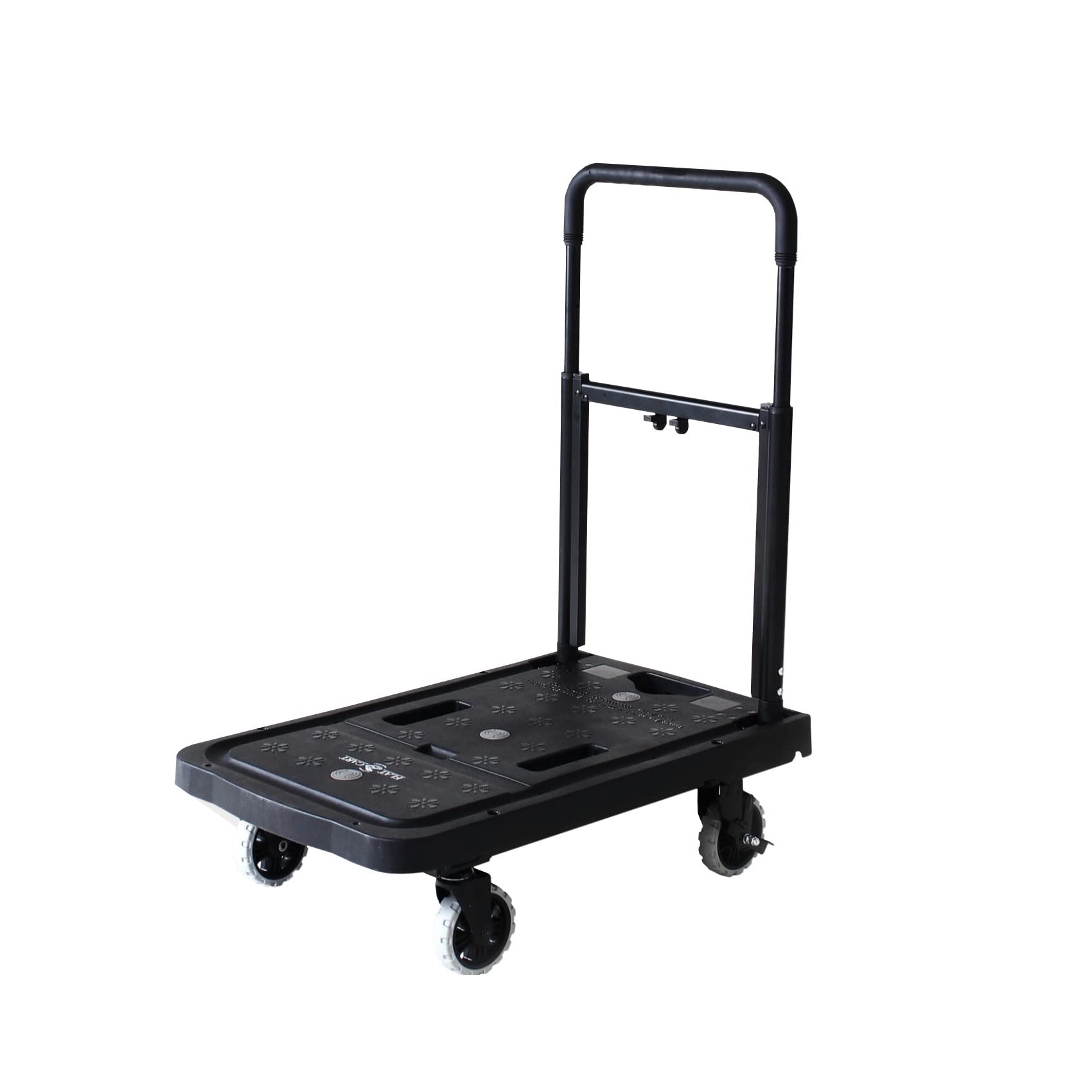 花岡車輌 フラットカート 車輪も折りたためる台車 F-CART02 ブラック商品画像