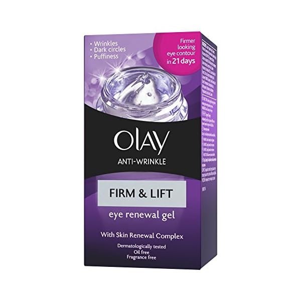 Olay Anti-Wrinkle Firm and Lift Anti-Ageing Eye Renewal Gel, 15 ml