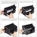Foonii 12’’ 3D Screen Magnifier for Cellphone, HD Phone Screen Magnifier for Movies, Videos and Gaming with Foldable Holder Stand, Screen Amplifier Compatible with All Cellphone (Black)