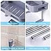 LIANTRAL Over the Toilet Storage, 3-Tier Bathroom Space Saver Organizer, No Drilling Bathroom Shelf