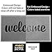 ANKO PVC Super Absorbent Outdoor Welcome MAT(30x18 inches) – Non-Slip Net Backing, Heavy Duty, Waterproof, Easy Clean, Low Profile Mat for Entry, Dust Trapper, Eco-Friendly