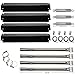 Hisencn Grill Parts for Charbroil Replacement Parts 463244011 463244012 463257010 463247310 463243911 463247412 463247512, Porcelain Replacement for 463247109 Commercial Series 4 Burner Gas Grills