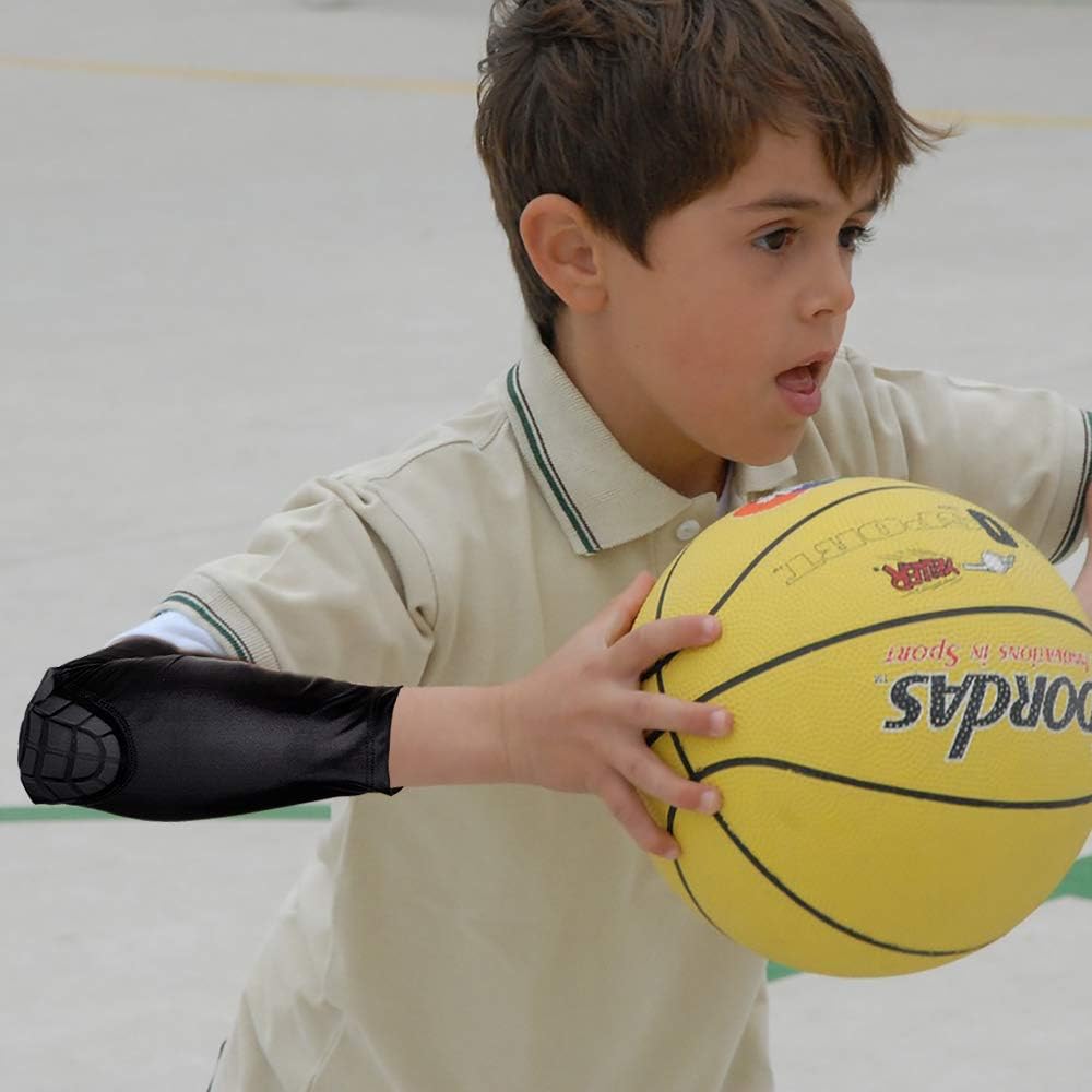 ACELIST Kids/Youth 5-15 Years Sports Honeycomb Compression Knee Pad Elbow Pads Guards Protective Gear for Basketball, Baseball, Football, Volleyball, Wrestling, Cycling. : Sports & Outdoors