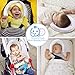 Flat Head Baby Pillow | Baby Head Shaping Pillow | Memory Foam Baby Pillow Cotton Cover & 2 Bamboo Pillowcases | Keep Baby's Head Round |Infant Pillow to Prevent Flat Head Syndrome in Infant Newborns
