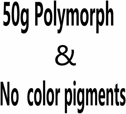 50g(1.76 oz) PCL+1g color pigment Thermal plastic polycaprolactone PCL plastimake PolyMorph for hobbyist (No Color kit)