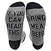 NDLBS Unisex Cotton Socks If You Can Red This Bring Me A Beer for Men Women