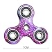 Acmys Tri-Spinner Fidget Toy Premium Quality 2-4 Minutes Spin! The 360 Spinner Helps Focusing [3D Figit], Hand Spinner Toy Stress Reducer EDC Focus Toy For Kid & Adults, Great Gift (Purple Galaxy)