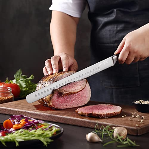 SAMURIKI Brisket Knife Ultimate 12inch Carving Knife, Slicing Knife