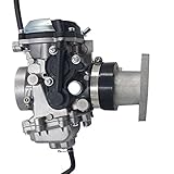 Carburetor for Yamaha Bear Tracker 250 YFM250 and Intake Manifold Carburetor Boot for ATV 1999-2004 Yamaha Bear Tracker YFM250