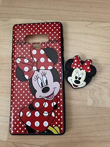 Minnie Mouse Samsung Galaxy Note 9 TPU Stand Holder Case - Ship From NY