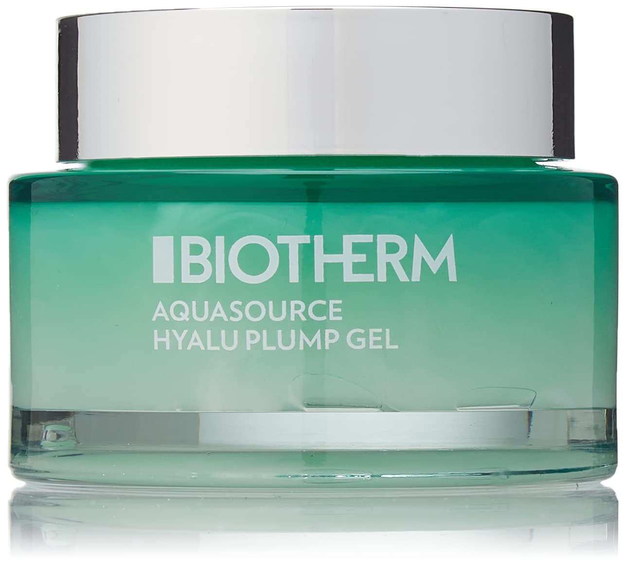 Biotherm Aquasource Hyalu Plump Gel, For Normal To Oily Skin. With plumping Hyaluronic Acid And Regenerating Biotech Plankton For Visibly Plumper And Glowing Skin, 2.54 Fl. Oz. Image