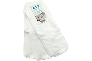 Thirsties Reusable Organic Cotton Cloth Diaper Doubler, Newborn (3 Pack)