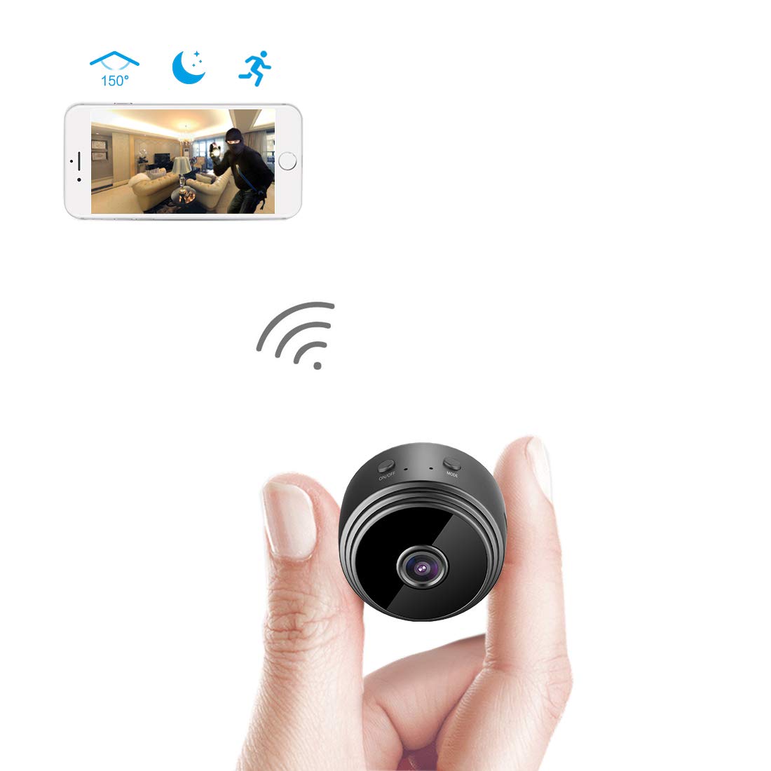 Mua AREBI Spy Camera Wireless Hidden WiFi Mini Camera HD 1080P Portable