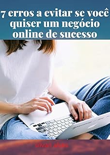 Livro 7 erros a evitar se você quiser um negócio online de sucesso