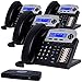 XBLUE X16 Small Business Phone System Bundle with (4) Phones - (6) Outside Line & (16) Phone Capacity - Includes Auto Attendant, Voicemail, Caller ID, Paging & Intercom primary
