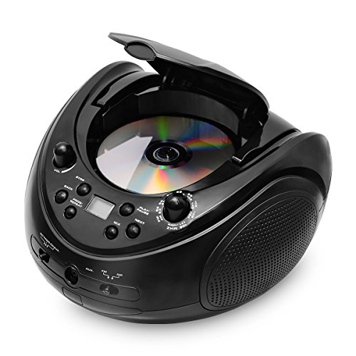 2 Memorex+Portable+Top+Loading+Boombox+3+50mm