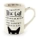 Enesco Our Name is Mud “Advice from The Cat” Stoneware Coffee Mug, 16 oz, White