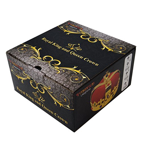 6 JOYIN+Royal+Jewleled+Queens+Crowns