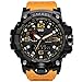 KXAITO Men's Sports Outdoor Waterproof Military Watch Date Multi Function Military LED Alarm Stopwatch