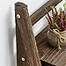 RHF 45″ Foldable Ladder Shelf,Plant Stand,Indoor Flower Pot Stand,Flower Pot Ladder,Folding A Framde Display Shelf,Free Standing, Patio Rustic Wood Stand with Shelves,4 Tier Stand Outdoor,Pot Rackthumb 3