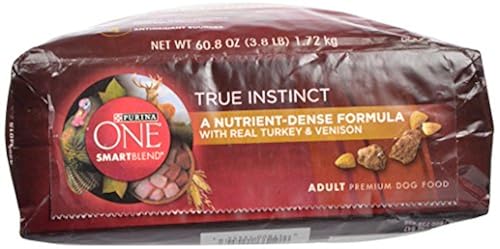 Purina ONE High Protein, Natural Dry Dog Food, True Instinct With