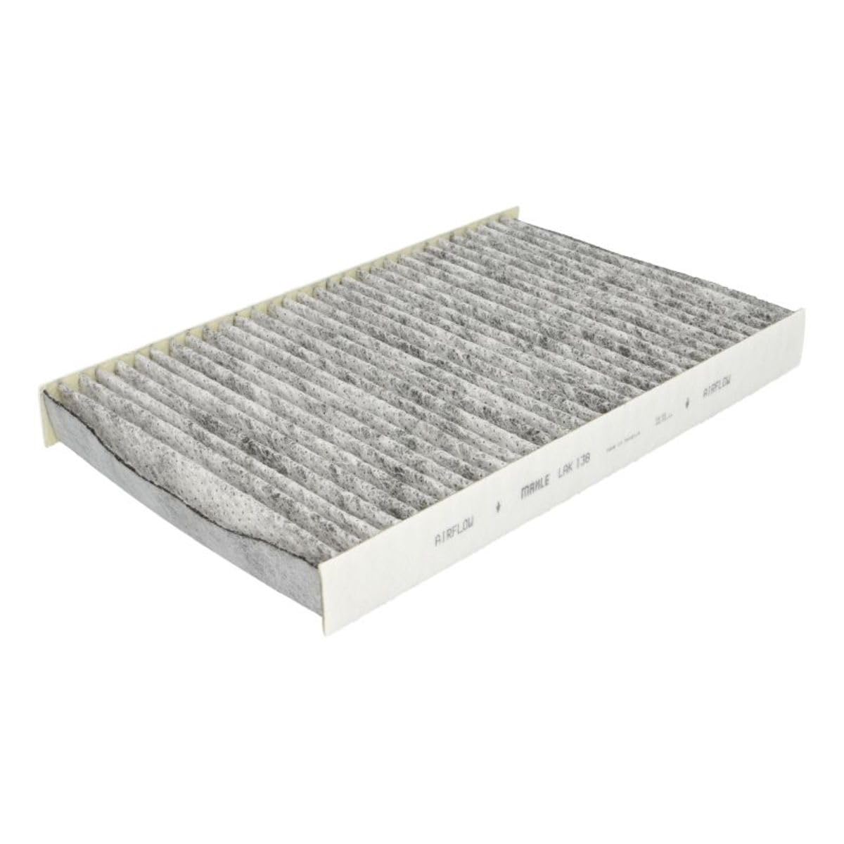 MAHLE LAK 138 Interior Cabin Air Filter - Carbon Activated Pollen Filter - with odor protection - Car