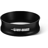 MHW-3BOMBER 58mm Espresso Dosing Funnel Magnetic Coffee Dosing Ring Portafilter Funnel Barista Tools Compatible with 58MM Portafilter DR5546B-OS