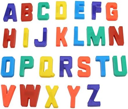 26 MAGNETIC UPPERCASE ALPHABET LETTERS