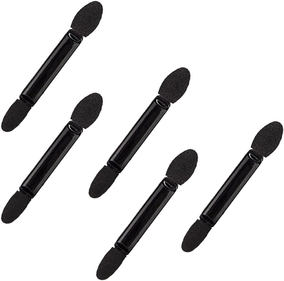 FYACCD 5 Pcs Disposable Double Head Sponge Eyeshadow Applicator Brush