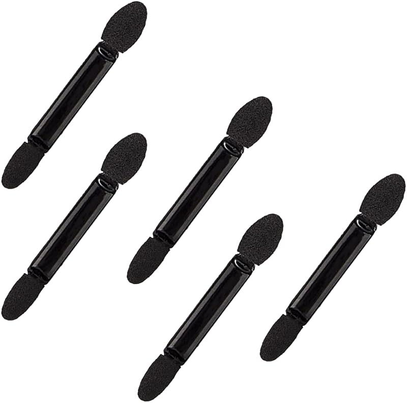 FYACCD 5 Pcs Disposable Double Head Sponge Eyeshadow Applicator Brush