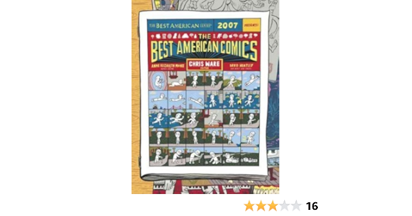 Amazon Com The Best American Comics 2007 0046442718769 Ware Chris Moore Anne Elizabeth Books