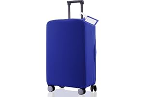 RainVillage Travel Luggage Cover Suitcase Protector Scratch-Resistant Fit 19-31 Inch Suitcase, Not Included Suitcase (Blue, XL(28-29 inch))