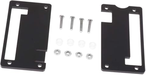 SDENSHI Carcasa Acrílica Negra Carcasa Carcasa Carcasa Protector para Raspberry Pi