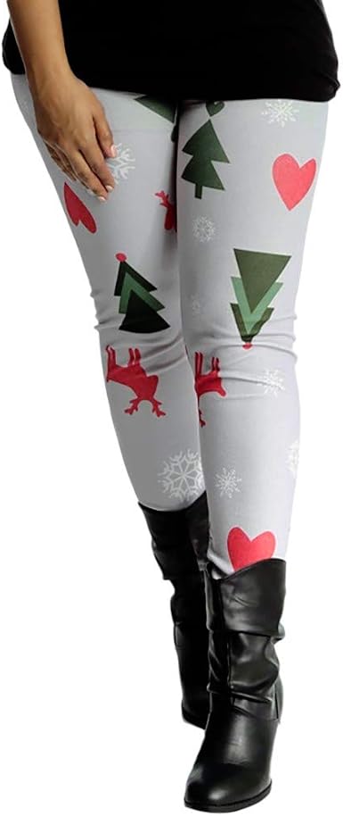Christmas leggings amazon uk Clearance