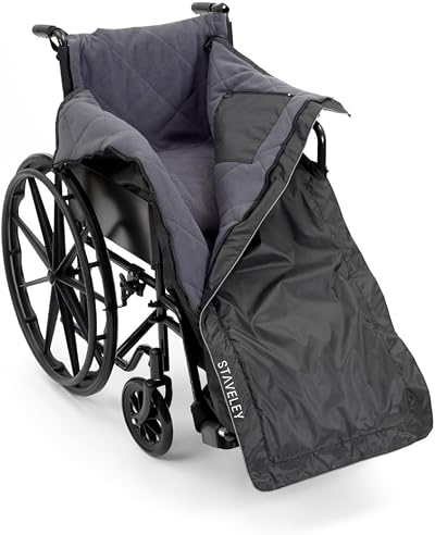 Staveley Waterproof Fleece-Lined Wheelchair Leg Cover & Blanket