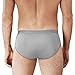 David Archy 4 Pack Men's Micro Modal Low Rise Briefs (S, Gray)
