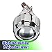 Zento Deals 2 Pieces of Mini H1 HID Bi-Xenon Projector Lens for H1 Bulb Model- Clear Bright High and Low Bim Light with Aluminum Housing for All Weather
