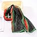 NYKKOLA Women's Silk Like Scarf Cozy Lightweight Scarves Sunscreen Shawl Wrap For Women (black3)
