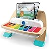 Baby-Einstein-Hape-Magic-Touch-Piano-Musical-Wooden-Toy Baby Einstein Hape Magic Touch Piano Wooden Musical Toy Instruments for Toddlers, 2 Play Modes, 6 Songs, Volume Control…